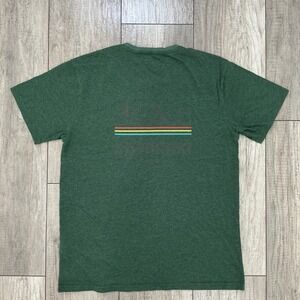 Cotopaxi Mens Graphic‎ T Shirt Size M Green Short Sleeve Casual Logo Tee